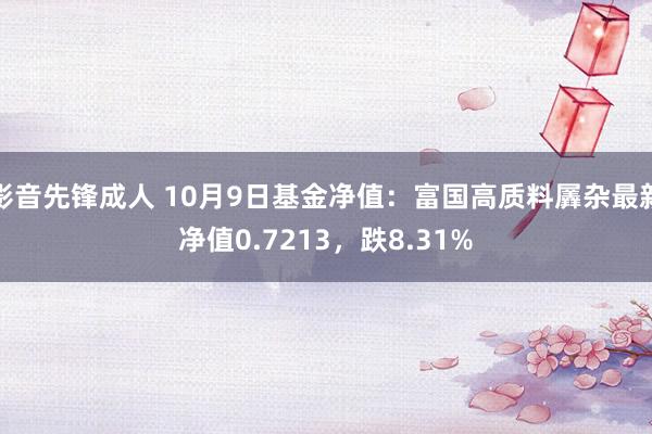 影音先锋成人 10月9日基金净值：富国高质料羼杂最新净值0.7213，跌8.31%